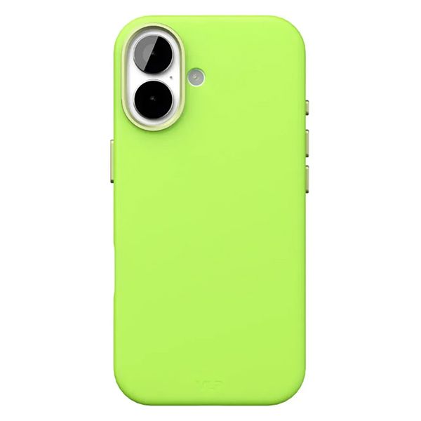 Чехол защитный VLP Aster Pro Case с MagSafe для iPhone 17, лайм