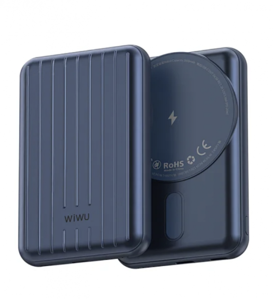 Доп. АКБ WIWU Trunk Series MagSafe 5000mAh Blue