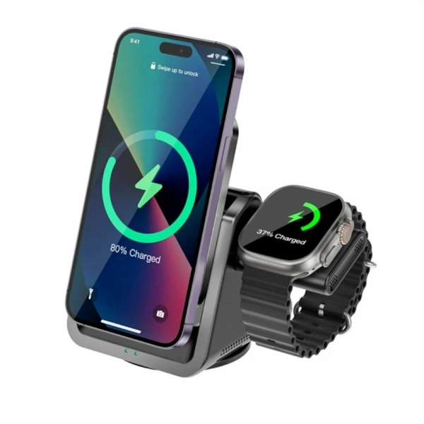 Беспроводное зарядное устройство WIWU Coolpad 3 in 1
